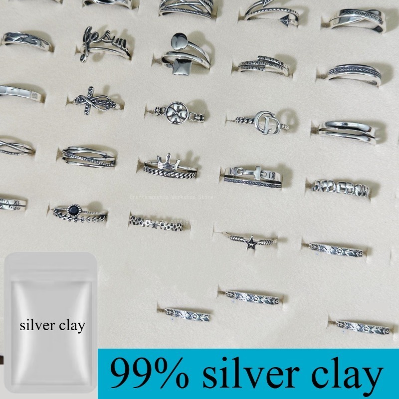 Jewelry Making Raw Materials - Серебряная глина 5г/10г, чистое серебро, для