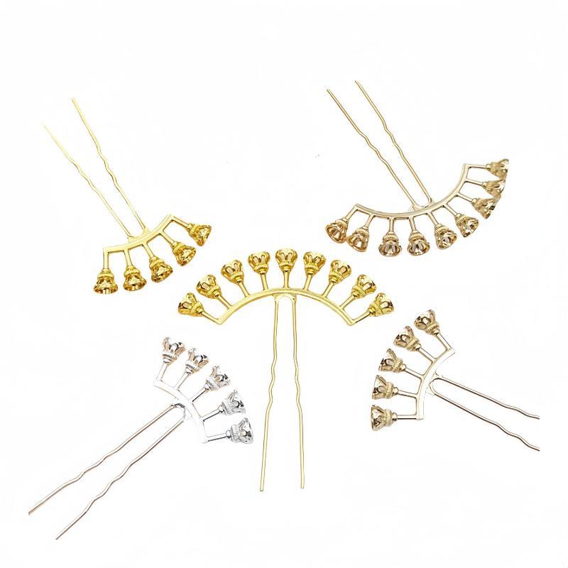 Jewelry Making With Beads - Заготовки для заколок-арочек из сплава с