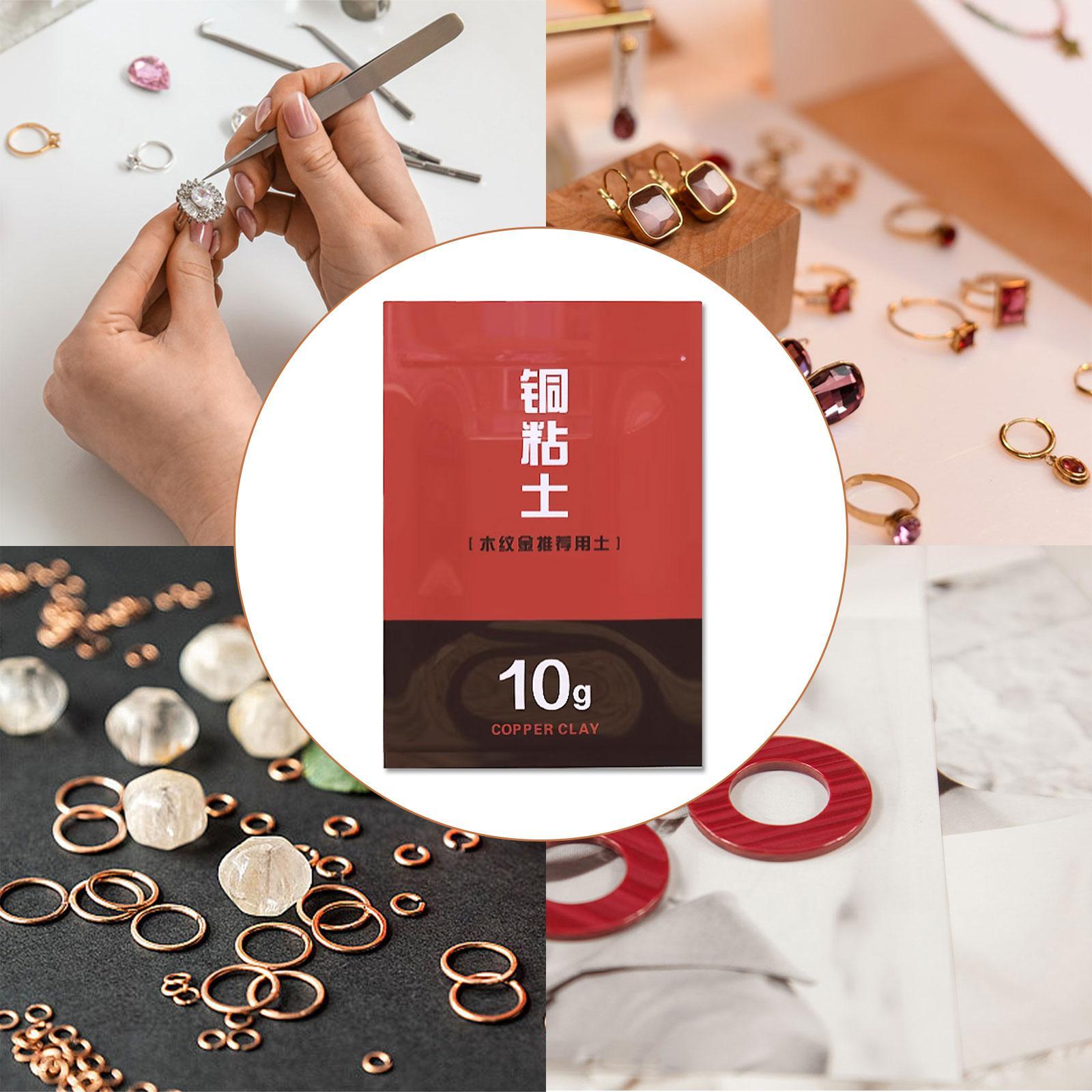 Jewelry Making Kit Professional - Набор профессиональной медной металлической глины для