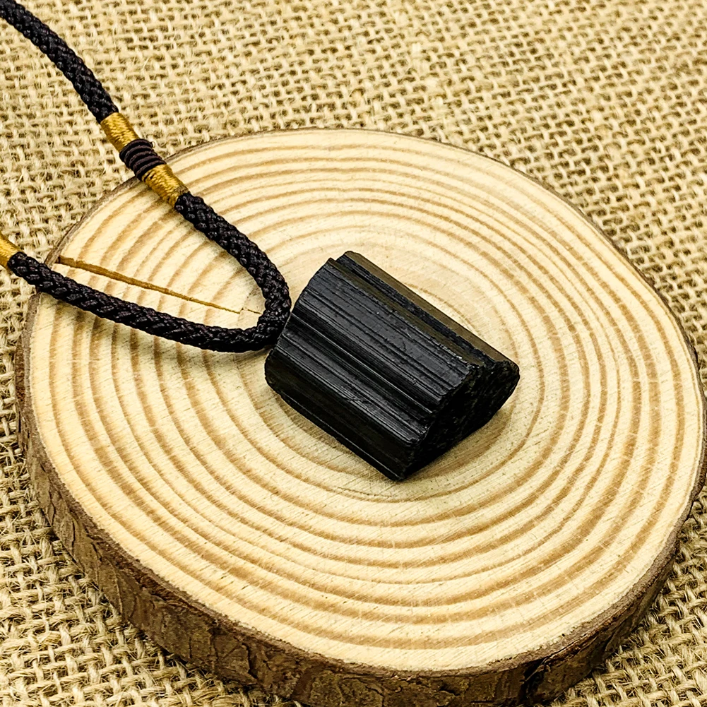 Jewelry Making Raw Materials - Ожерелье из натурального стекла с кристаллами