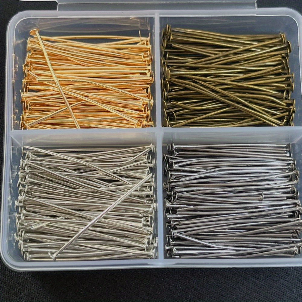 Jewelry Making Head Pins - 400 шт. смешанных штифтов с железными