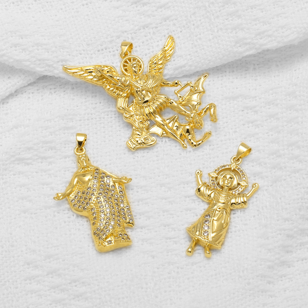 Jewelry Making Michaels - OCESRIO Подвески St Michael для ожерелья,