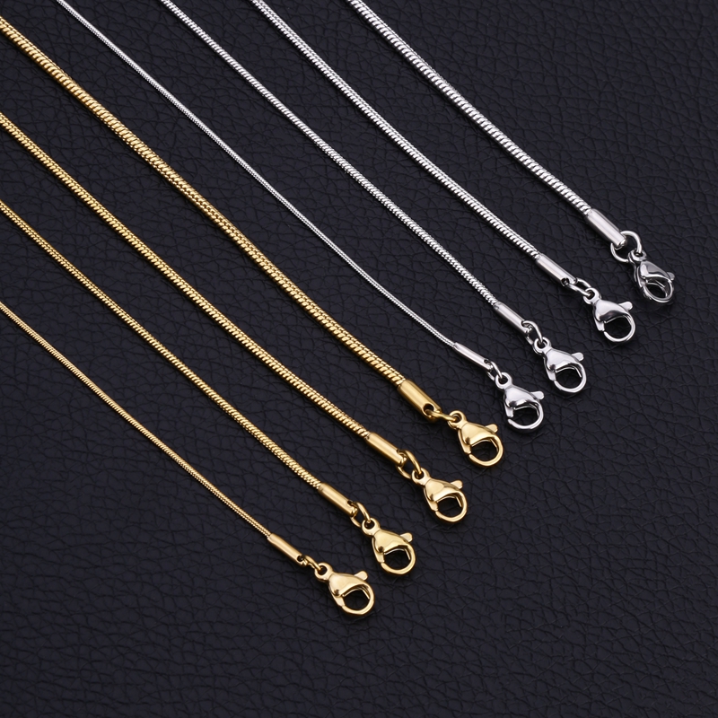 Lobster Clasp Silver - Ожерелье-цепочка из стерлингового серебра 925 пробы