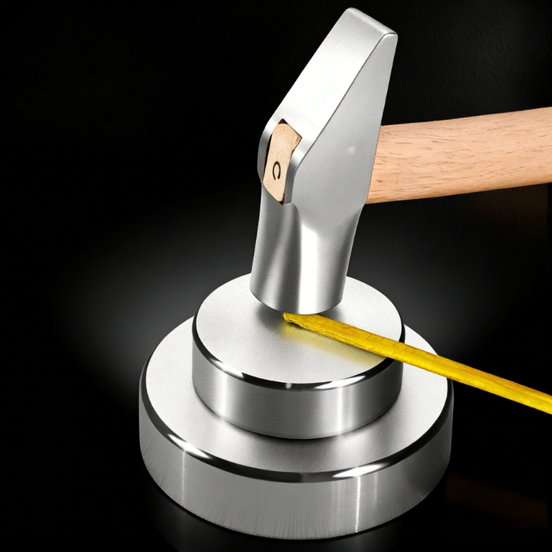 Jewelry Making Hammer - Усиленный стальной пресс-формовочный блок-напильник для изготовления