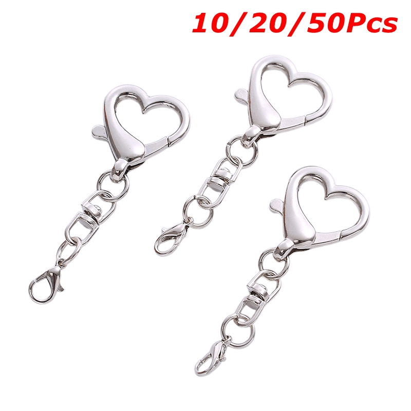 Lobster Clasp Silver - 10/20/50 шт. уникальный сплав в форме