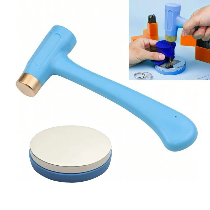 Jewelry Making Hammer - Металлический кожаный набор для штамповки для
