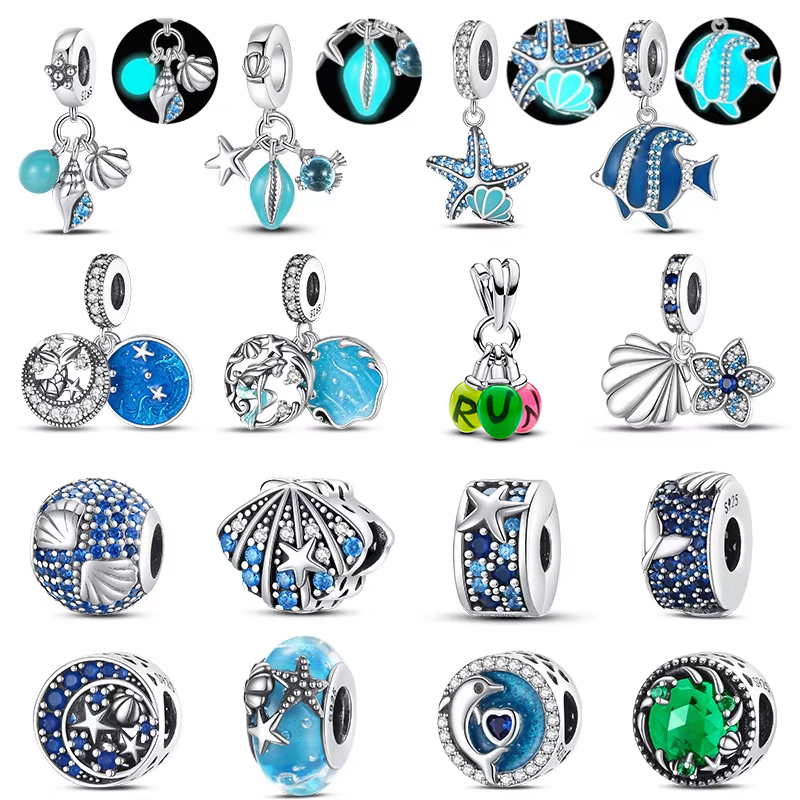 Jewelry Making In La - Стерлингового Серебра 925 пробы, светящаяся рыба,