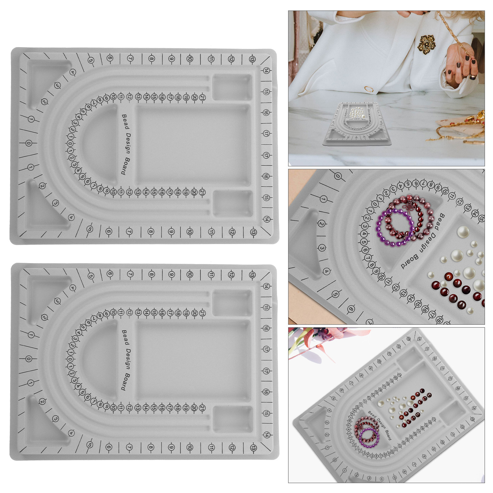 Jewelry Making Necklaces - Набор из 2-х досок для бисероплетения: