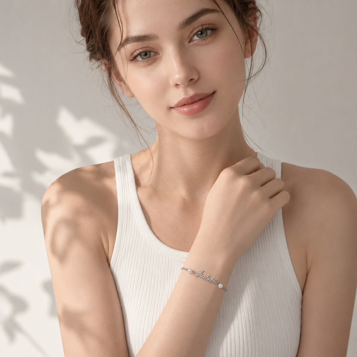 Персонализированный жемчужный  – обзор и цена Lobster Clasp Silver