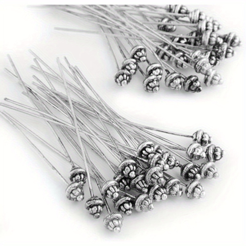 10 шт. игл для бисероплетения  – обзор и цена Jewelry Making Head Pins