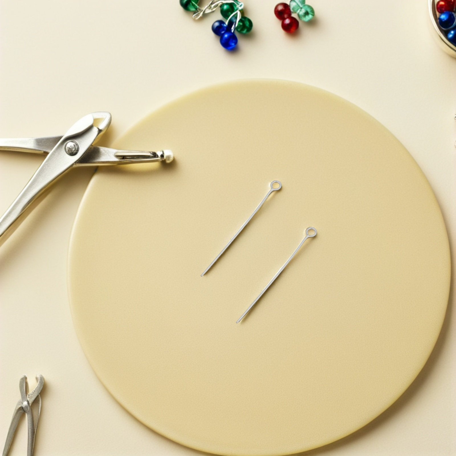 300 шт. штифтов с ушком для из – обзор и цена Jewelry Making Head Pins