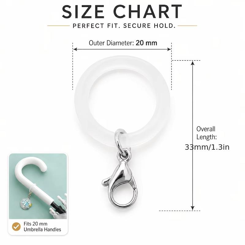 5/10 шт. силиконовых колец для – обзор и цена Lobster Clasp Silver