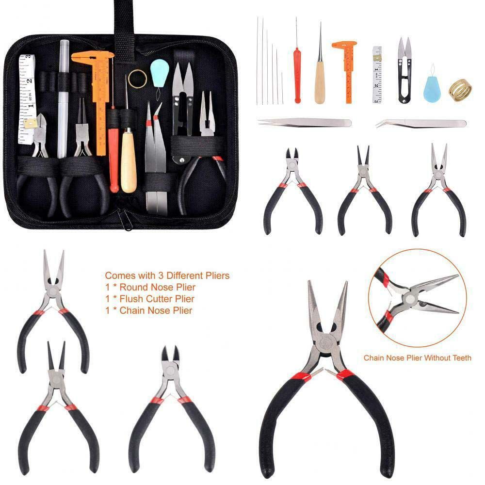 19 шт. профессиональные аксесс – обзор и цена Jewelry Making Kit Professional