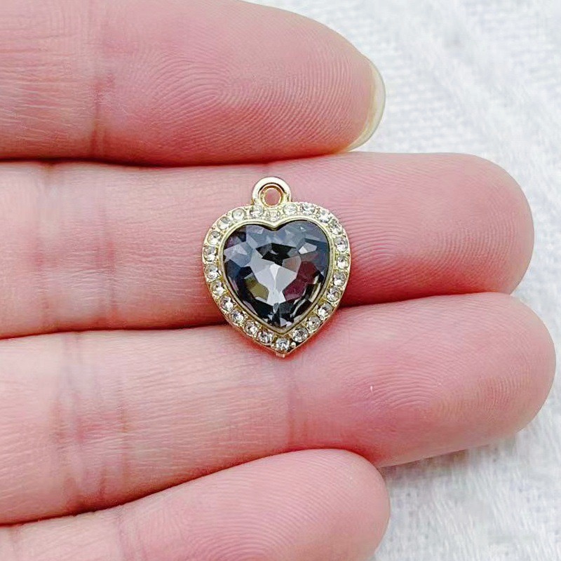 10 шт. подвесок в форме сердца – обзор и цена Jewelry Making Necklaces