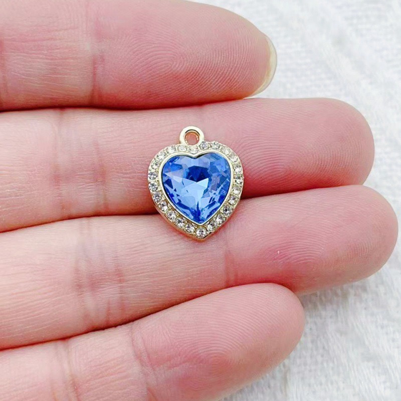 10 шт. подвесок в форме сердца – обзор и цена Jewelry Making Necklaces