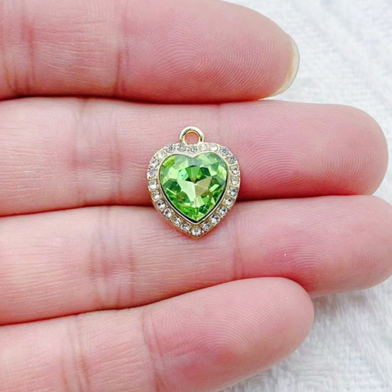 10 шт. подвесок в форме сердца – обзор и цена Jewelry Making Necklaces