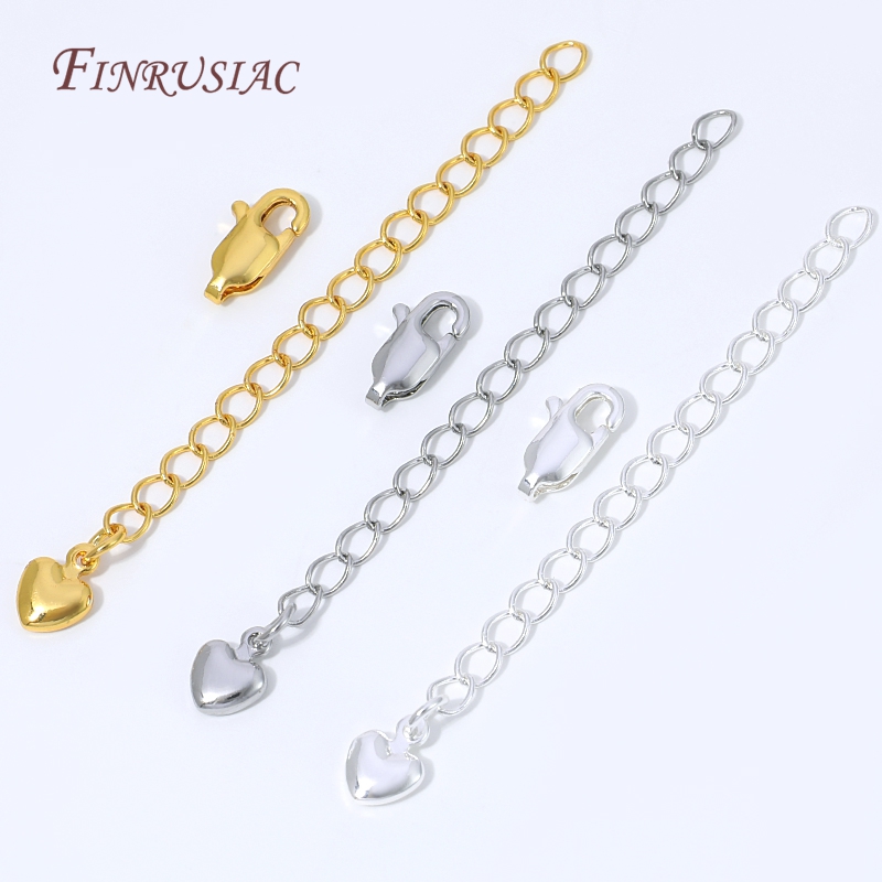 Карабин с цепочкой-удлинителем – обзор и цена Lobster Clasp Silver