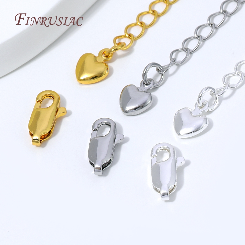 Карабин с цепочкой-удлинителем – обзор и цена Lobster Clasp Silver