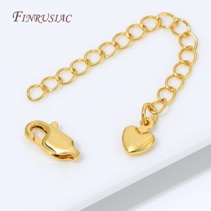 Карабин с цепочкой-удлинителем – обзор и цена Lobster Clasp Silver