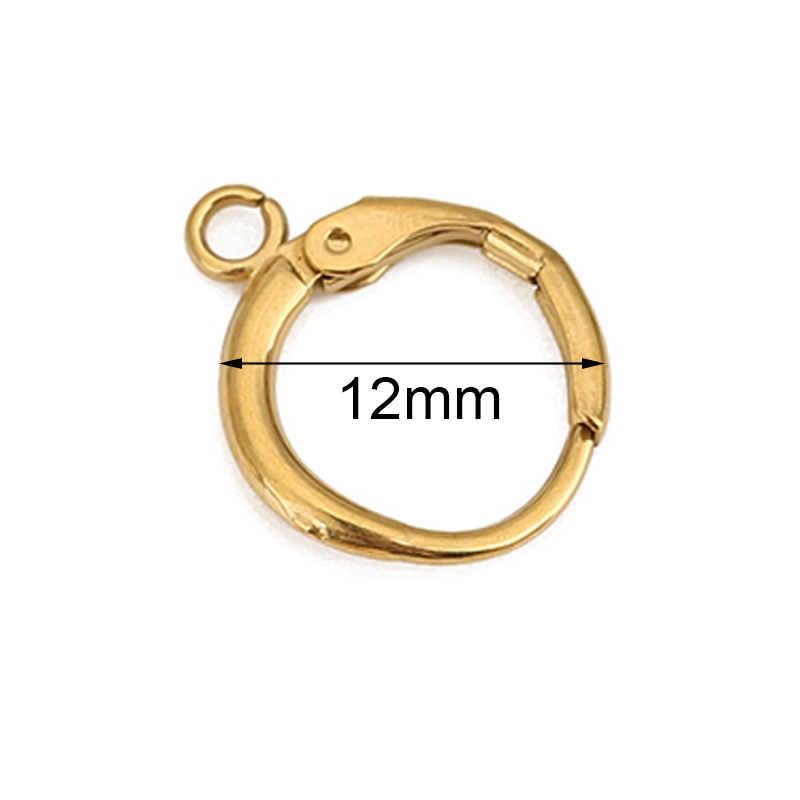10 шт., крючки для сережек из  – обзор и цена Jewelry Making Hardware