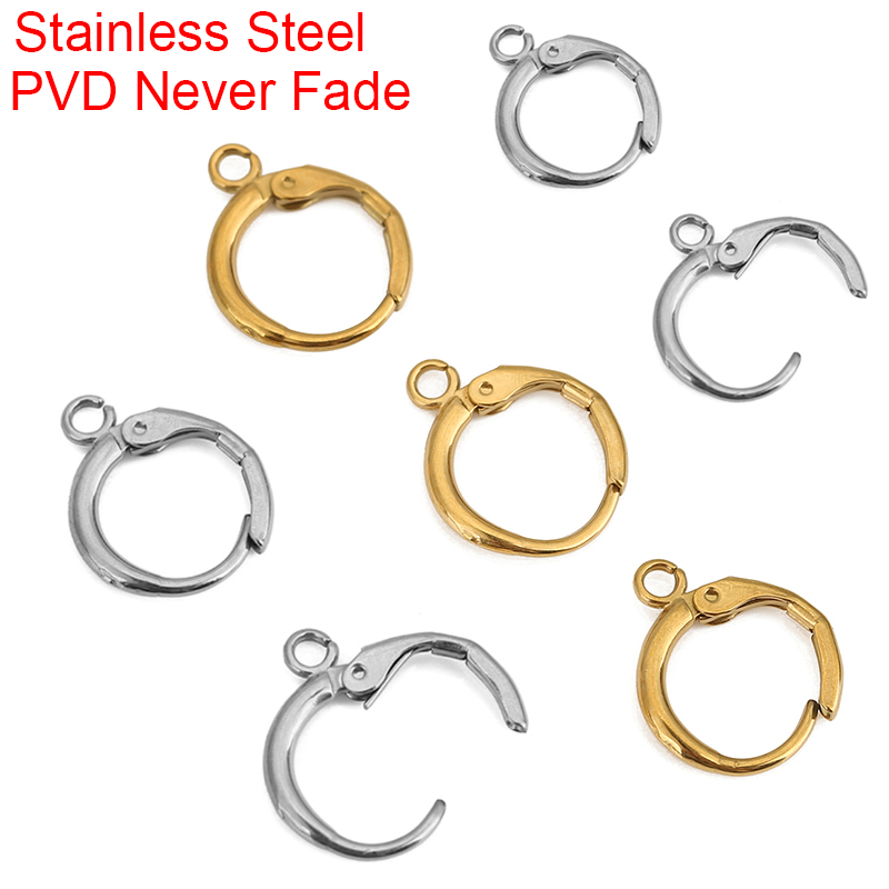 10 шт., крючки для сережек из  – обзор и цена Jewelry Making Hardware