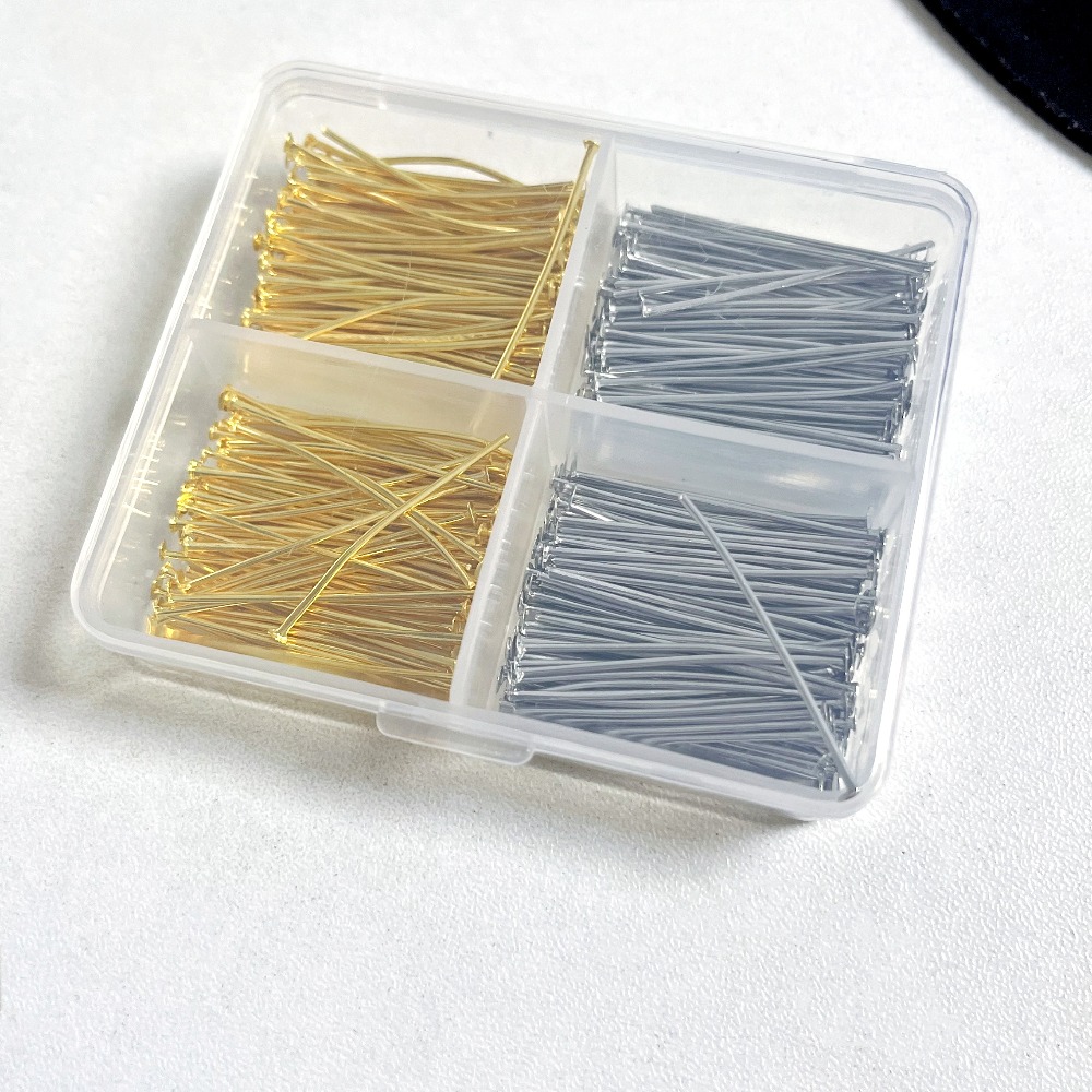400 шт. смешанных штифтов с же – обзор и цена Jewelry Making Head Pins