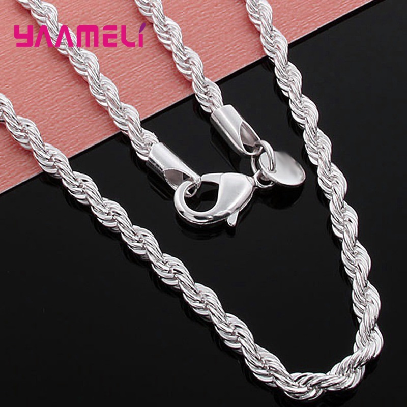Цепочка из настоящего чистого  – обзор и цена Lobster Clasp Silver