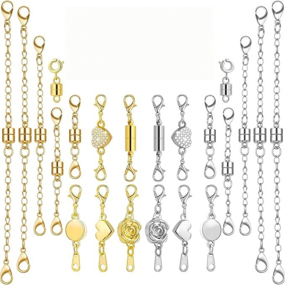 5 шт. Застежки-удлинители для  – обзор и цена Lobster Clasp Silver