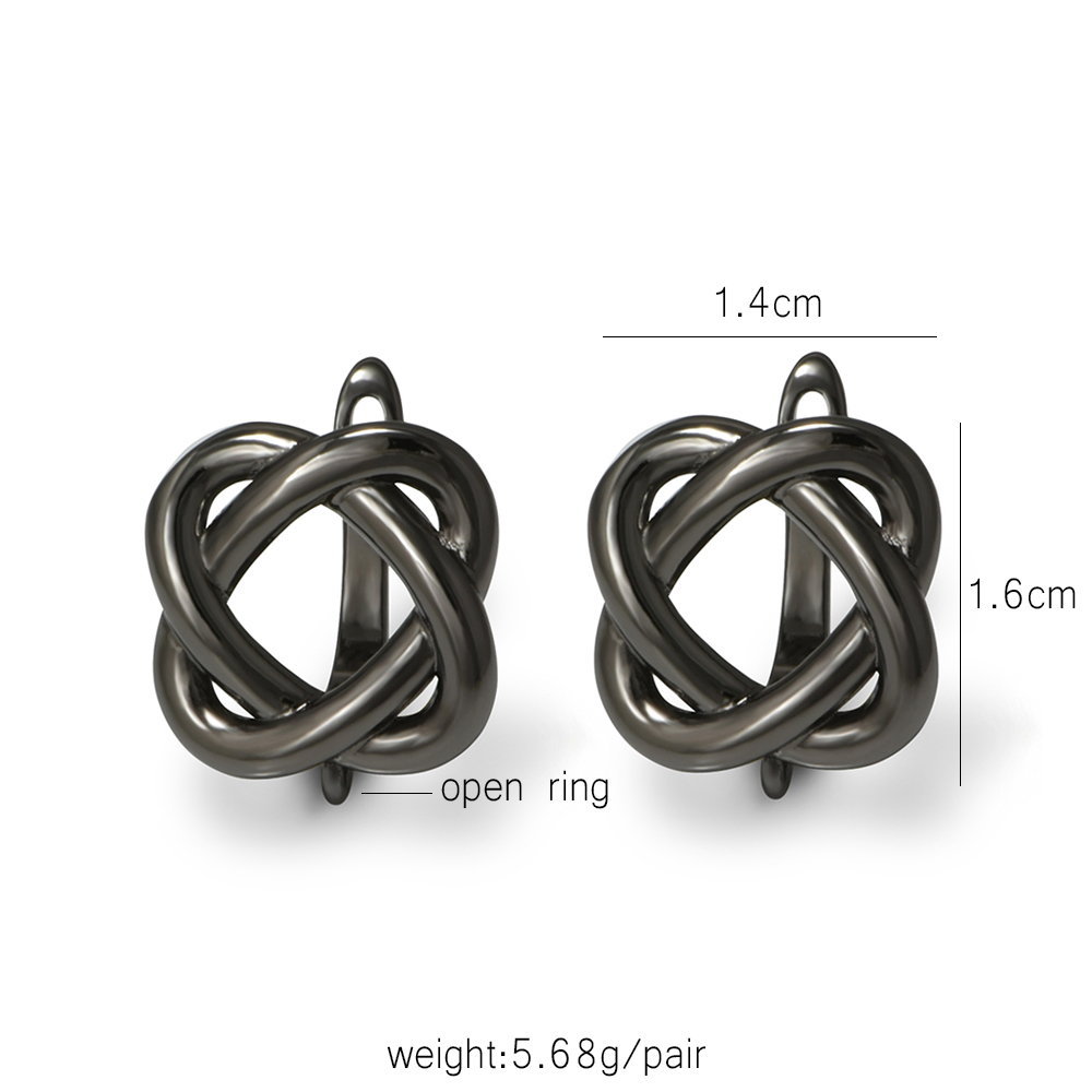 YANASI 1 пара черных латунных  – обзор и цена Jewelry Making Hardware