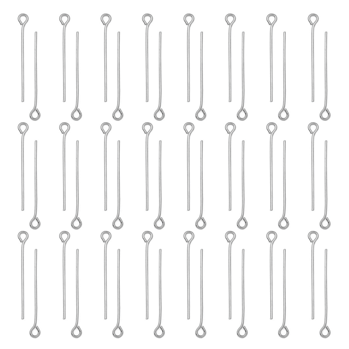 100 шт./лот, штифты-кольца из  – обзор и цена Jewelry Making Head Pins