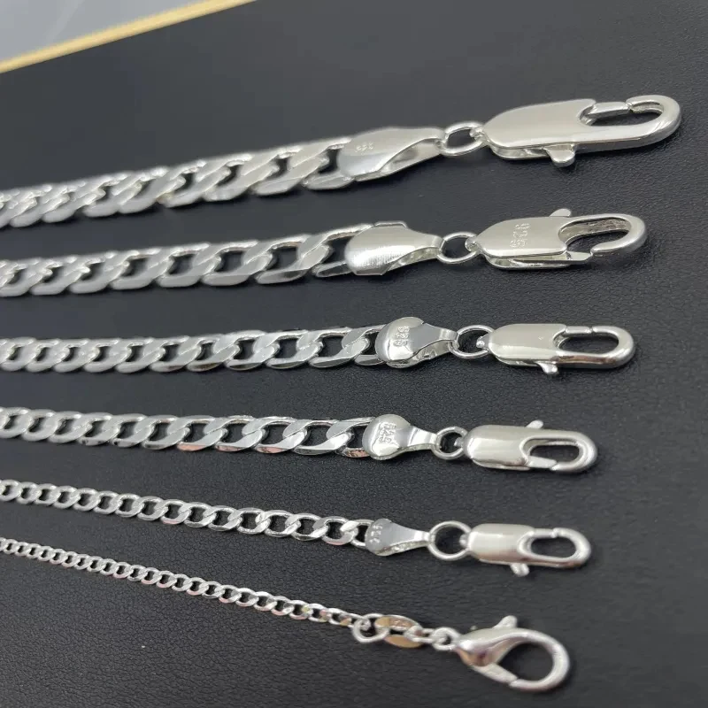Мужское ожерелье из стерлингов – обзор и цена Lobster Clasp Silver