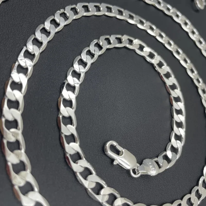 Мужское ожерелье из стерлингов – обзор и цена Lobster Clasp Silver