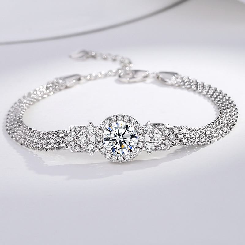 Новый 2-каратный цвет D VVS1 M – обзор и цена Lobster Clasp Silver