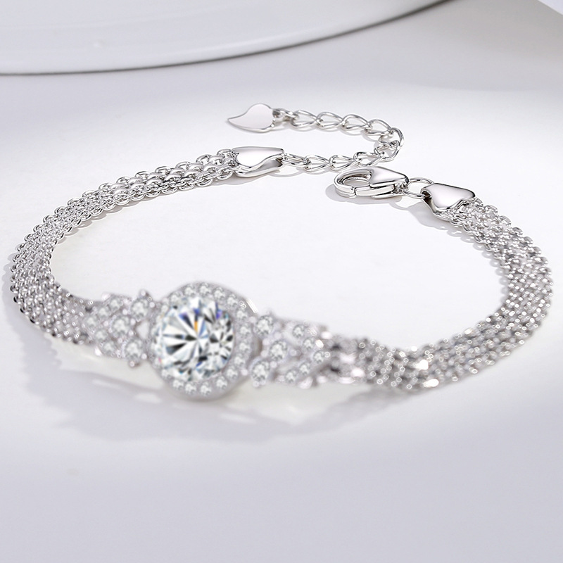 Новый 2-каратный цвет D VVS1 M – обзор и цена Lobster Clasp Silver