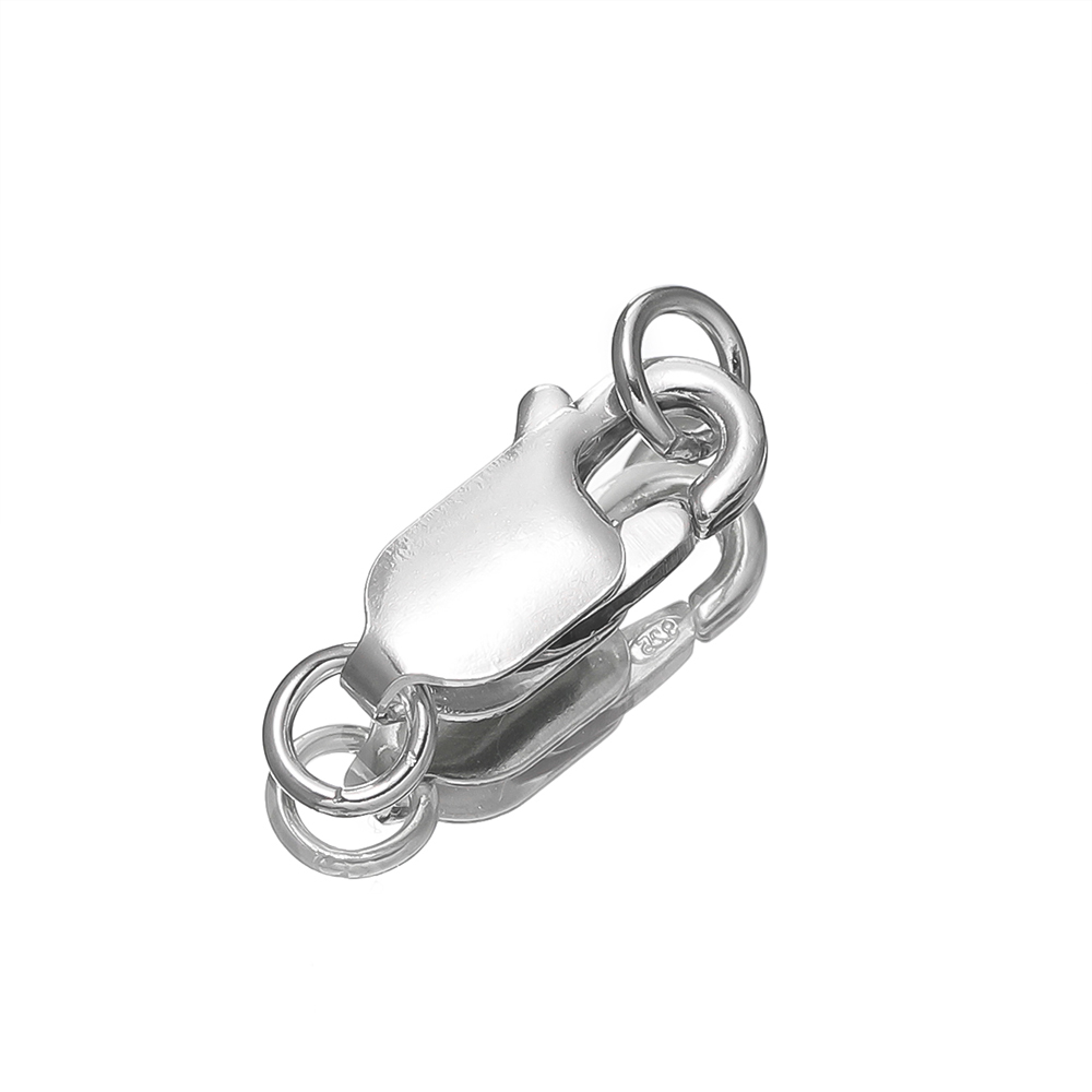 2 шт. застежки-лобстеры из цел – обзор и цена Lobster Clasp Silver